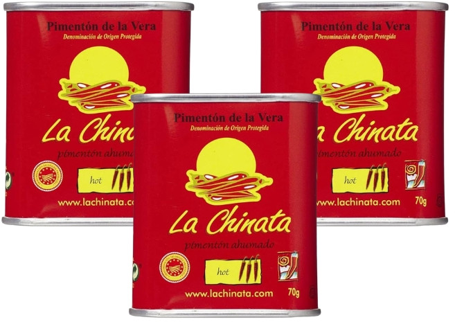 라치나타 훈제 파프리카가루 핫(매운맛), 3개, 70g