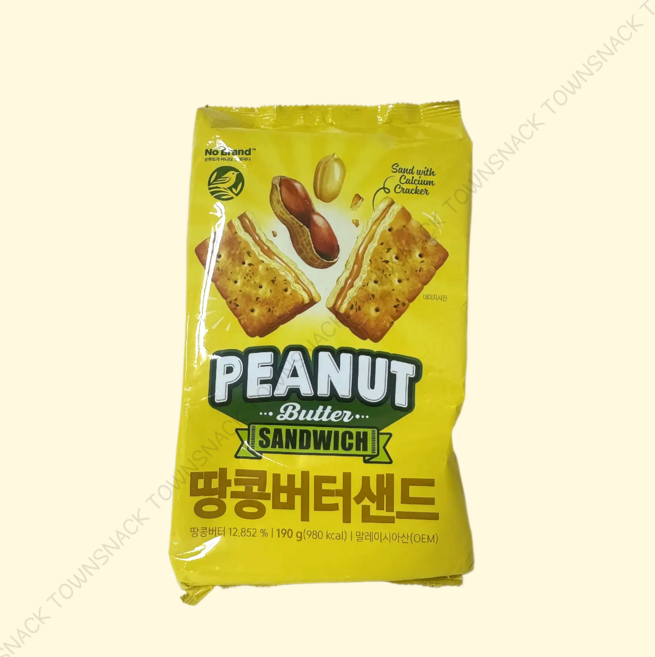 노브랜드 땅콩 버터 샌드 190g, 3개