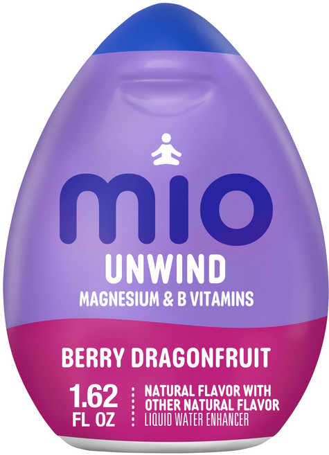 mio Unwind Blood Orange Hibiscus Liquid Water Enhancer with Magnesium & B Vitamins 1.62 fl oz Bottl, N/A, 1개, 47ml
