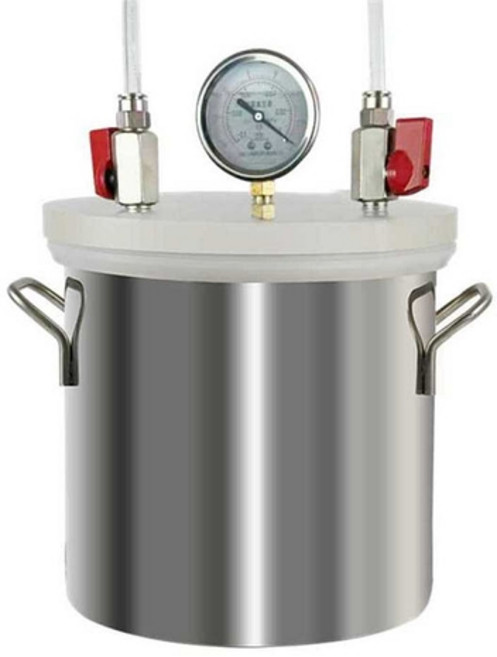 액체 소포기 공업 음압 진공탈포기 실험실 산업용, 12리터 수집통 25x25cm, 1개