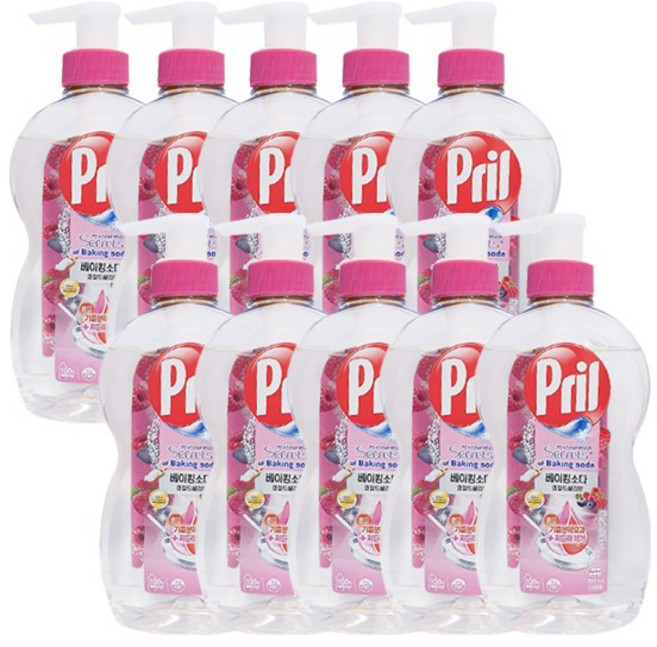헨켈 프릴 주방세제 베이킹소다 와일드베리 700ml x10, 단일