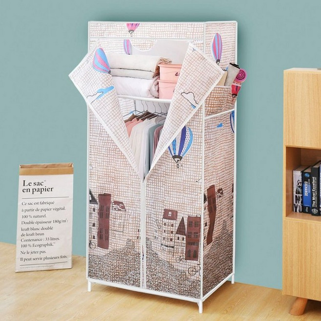 코너옷장 경제적 인 선반 모서리, 네이비 블루 70 옥스포드 벌룬