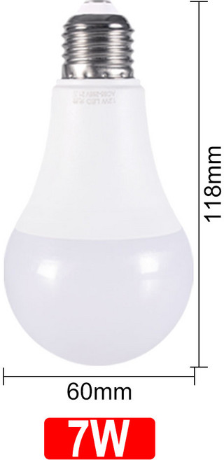 LM Dusk to Dawn 센서 전구 E27 5W 7W 9W 12W AC 110V 220V 85-265V 주간 야간 조명 자동 ON/OFF LED 스마트 램프, 1개