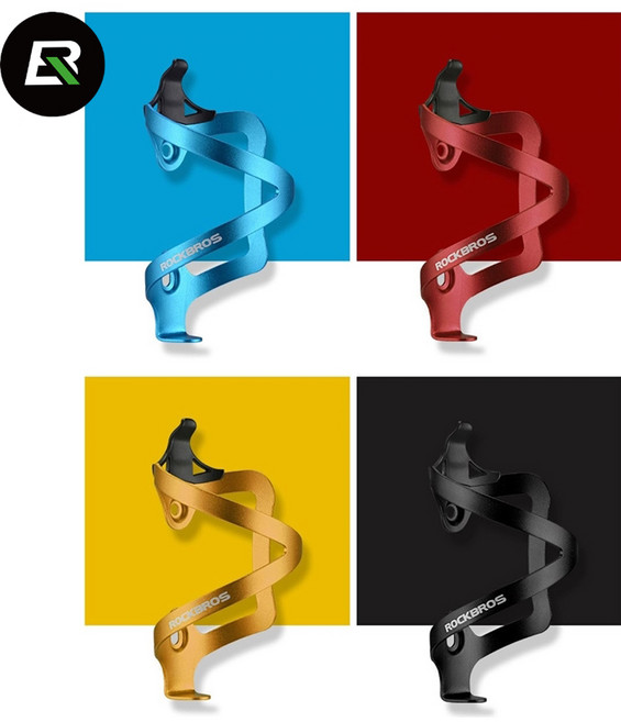 락브로스 자전거 알루미늄 경량 물통 거치대, 레드, 1개