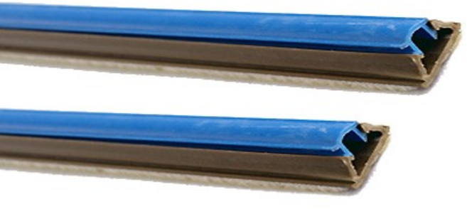 KMK 모기장.방충망쫄대(개당), 파랑 + 밤색, 1개