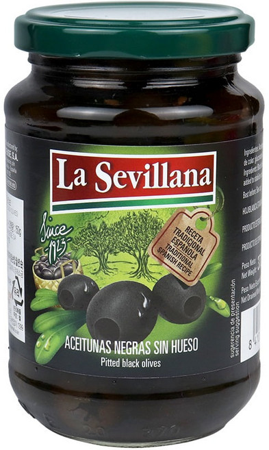 라세빌라나 블랙올리브, 370g, 1개