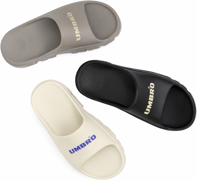 [백화점 정품/AS가능] 엄브로 26SS 남녀공용 토피 슬라이드 슬리퍼 실내화 쪼리 플립플랍 + 스포츠양말