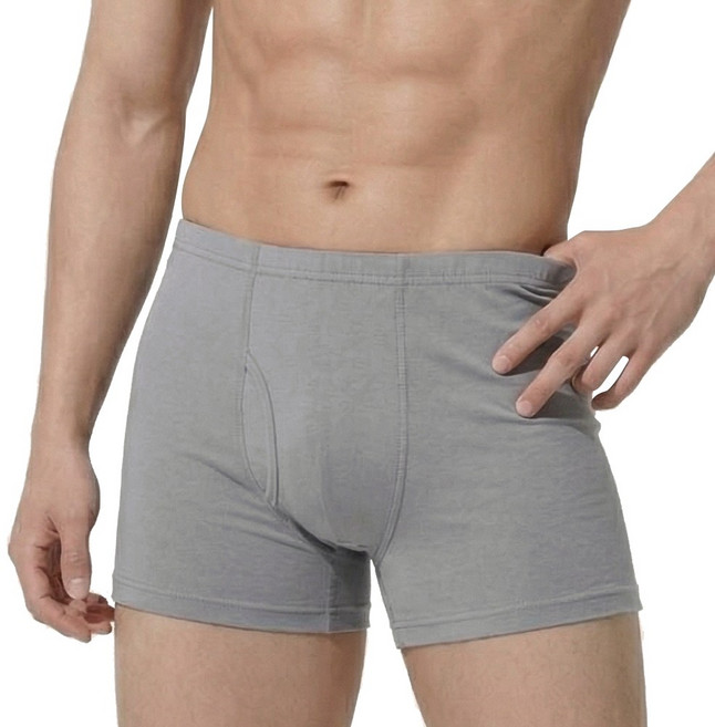 BYC 6매입 남성 순면 40수 사각팬티 스판 사각 면 팬티 속옷 드로즈