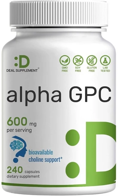 Felicewald Collaborating Partners 필리체발트 콜린알포세레이트 알파GPC Alpha-GPC 누트로픽 딜서플리먼트 300mg 240캡슐 3개, 240정 - 쿠팡