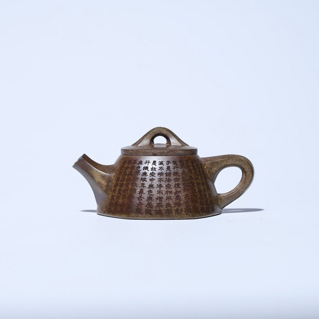 柴燒手工泡茶壺, 1個, 褐色