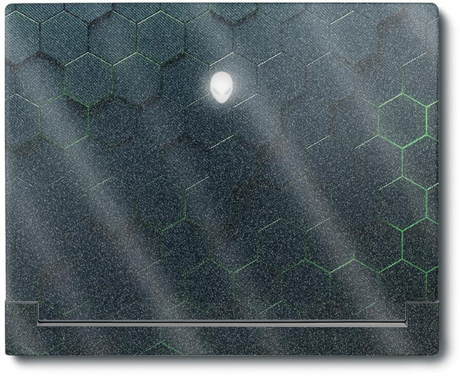 아마존평점4.5+ 미국출고 158487 MightySkins 탄소 섬유 스킨 Alienware X16 R1 (2023) 풀 랩 키트 호환 - 산성 헥스 | 보호성 내구성 있는, 아마존평점4.5+ 미국출고 158487 MightySk