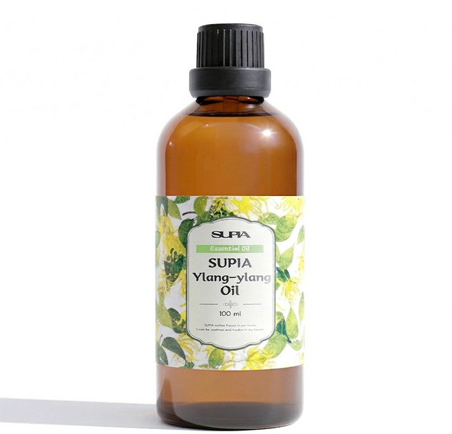 수피아 100% 천연 아로마 에센셜 오일, 100ml, 1개, 일랑일랑