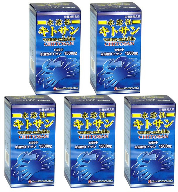 키토산 수용성 360정 5개 미나미헬스 일본직배송