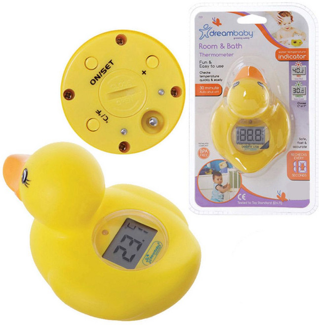 드림베이비 실내 탕온도계 오리 (F321) crm*336Wm
