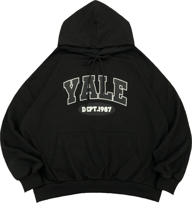 미니몰스탠다드 여성용 가을옷 데일리 캐주얼 프린팅 예일 후드티