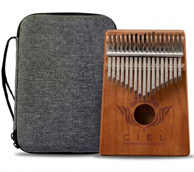 씨엘칼림바200 국내조립생산 마호가니17음 하드케이스포함, CL200, 1개