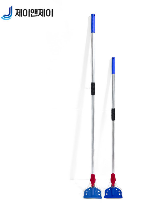 제이앤제이 마포대 가벼운 녹슬지 않는 알루미늄자루 스프링걸레대, 자루길이 160, 1개