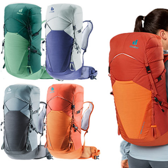 도이터 스피드라이트 28L SL 여자 등산 배낭 트레킹 가방 28리터 3410522, one size, 4338 tin-indigo