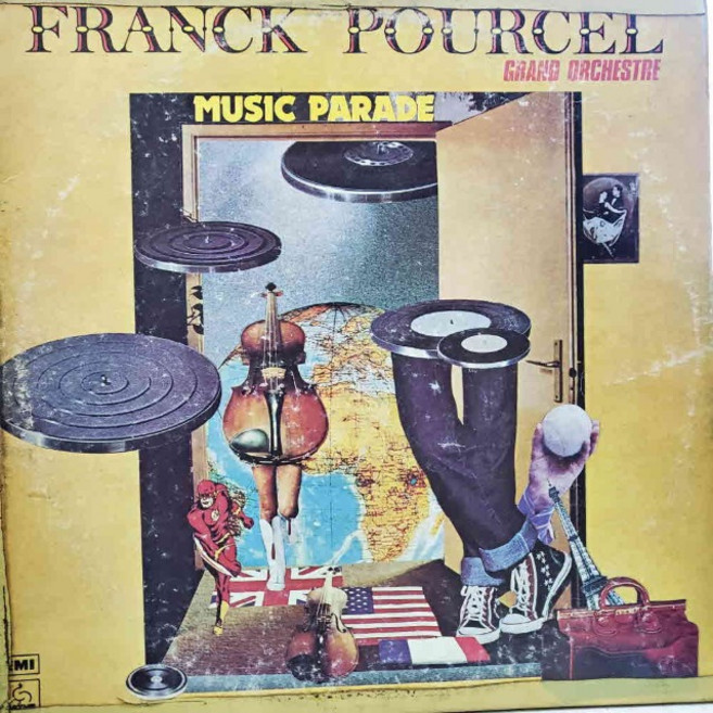 1480) FRANCK POURCEL (MUSIC PARADE) 가요 중고 팝 클래식(LP음반)