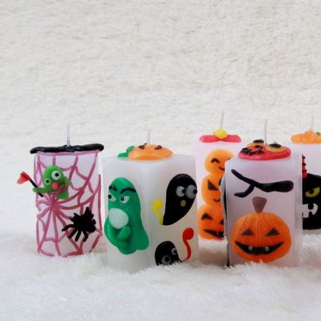 이야코무지개나라 할로윈양초꼬마파라핀 10개입-34707 coc+59210GR