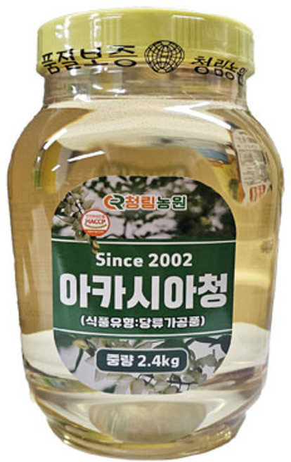 청림농원 아카시아청, 2.4kg, 4개