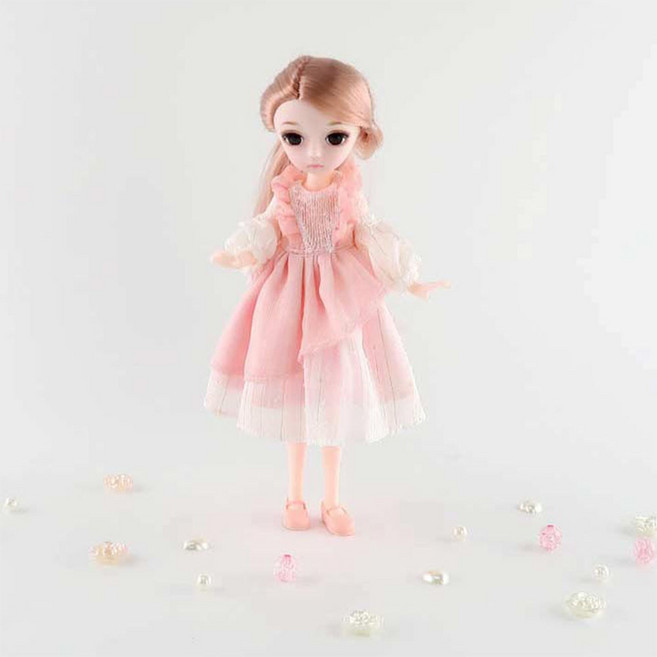 스위트 사리엘 시리즈 25cm 미니 구체 관절 인형 미니돌 사람인형 베이비돌 여아 선물, 03.아이린, 1개