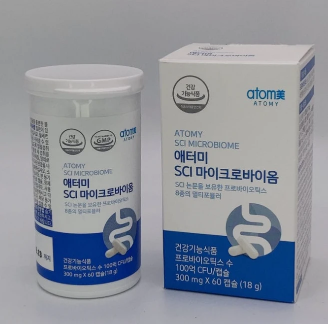 애터미 SCI 마이크로바이옴 300mg x 60캡슐, 1개, 60정 - 쿠팡