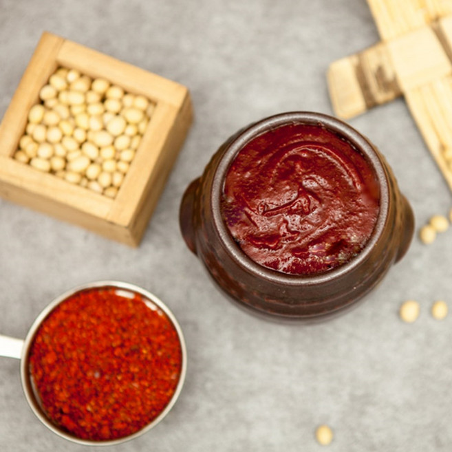 국산 옥샘정 보리쌀 고추장 1kg, 1개