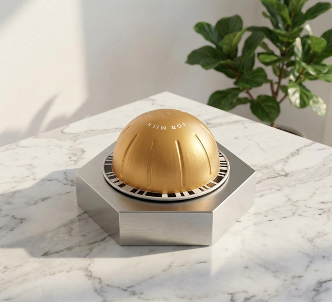 네스프레소 버츄오 더블 에스프레소 비앙코 도피오 포 밀크 캡슐 커피 10개입, 1개, 10.2g