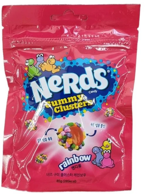 너즈 구미 클러스터 레인보우, 85g, 1개 - 쿠팡