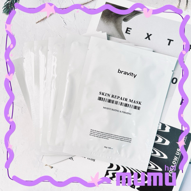 Bravity 韓國深層水光面膜 30g 保濕緊緻, 1個