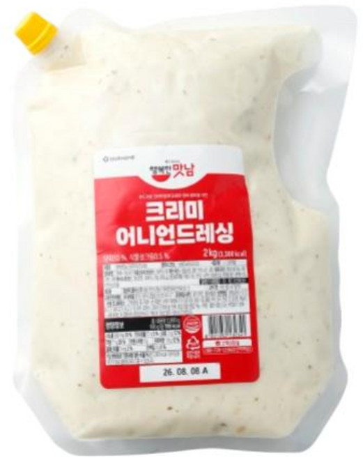 크리미어니언드레싱 행복한맛남, 1개, 2kg