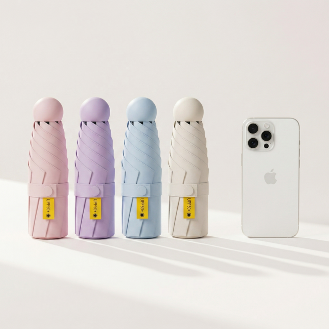 우산자외선차단 휴대용 우양산 커버+전용케이스포함