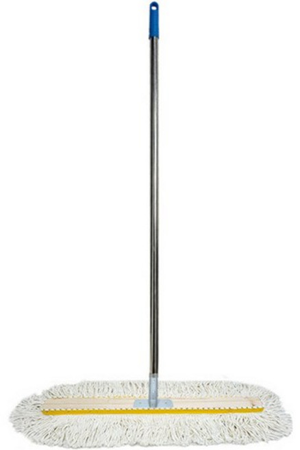 월드크린 원사 강당 걸레 75cm 스틸 고정쇠 + 스텐봉 세트, 1개