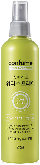 과일나라 컨퓸 슈퍼하드 워터 헤어스프레이, 252ml, 1개