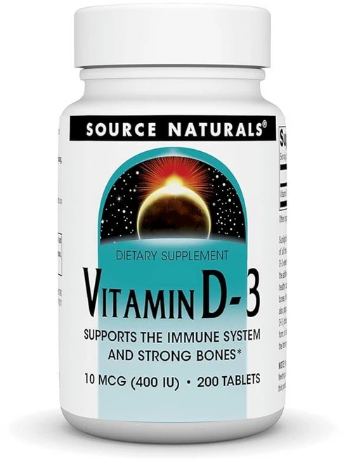 Source NATURAL 내추럴s 비타민 D-3 400 IU 200정 235186, 1개 - 쿠팡