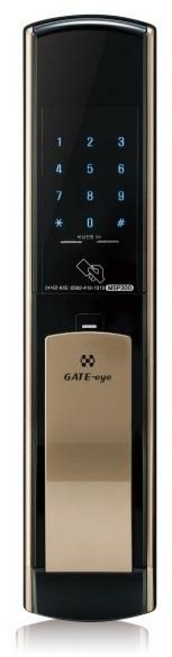 게이트아이 현관문 푸시풀 디지털도어락 MSP300 3WAY 번호 카드키 비상키, MSP300G(골드), 고객직접설치