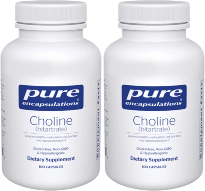 퓨어인캡슐레이션 콜린 비타르트레이트, 2개, 100회분 - 쿠팡