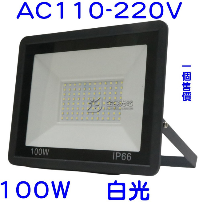 AC110V-220V 投射燈 100W 白光 IP66