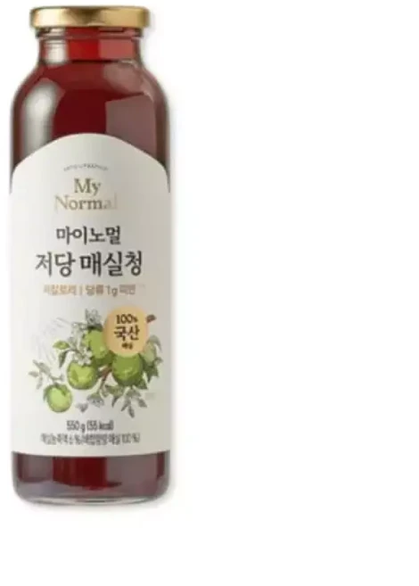 마이노멀 매실청 알룰로스 저당 매실액 550g