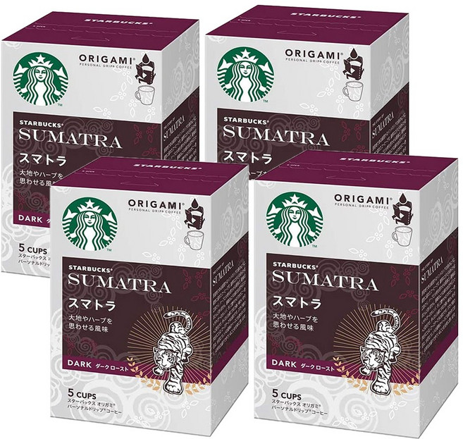 Starbucks 스타벅스 드립백 SUMATRA 5입 4개