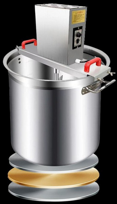 양념 자동볶음기 소스교반기 액상스프 믹싱기 대형 배합기, 60 디럭스 두꺼운 이중 바닥 100kg, 기본 모델명/품번