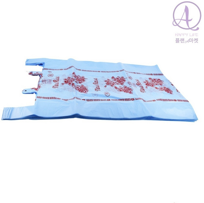 플랜A마켓 이불비닐봉투 물건포장 튼튼한 대형 비닐봉투 청색 65x100cm 50매 대형비닐봉지, 1세트, 60L, 투명