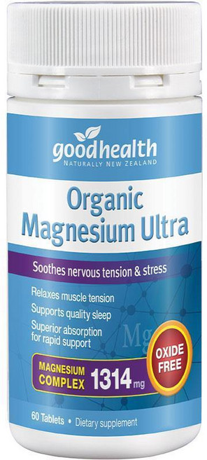 굿헬스 마그네슘 컴플렉스 1314mg 울트라 타블렛 Good Health Magnesium Ultra, 60정, 1개