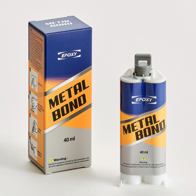 BEST 상품 홈글로우 에폭시접착제 금속 타일 플라스틱 목재 만능본드, 1개, 40ml