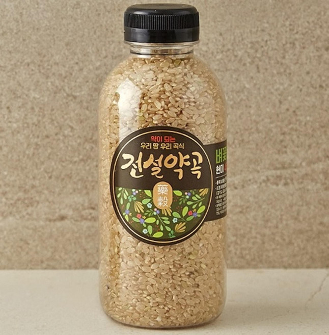 전설약곡 국내산 현미 2.55kg (850g x 3개), 3개, 850g