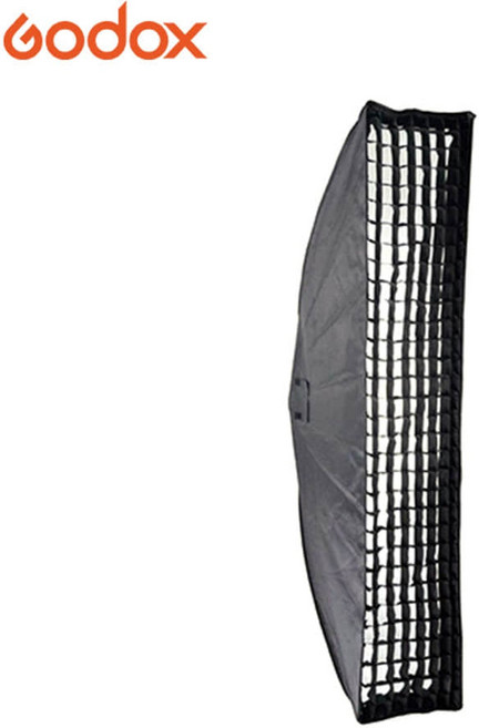 GODOX 고독스 SB-FW35160 / 35x160cm 보웬스 마운트 허니컴 그리드 조명 직사각 소프트박스, 1개