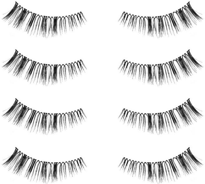 글램벅스 모다 아이래쉬_수퍼 노말 속눈썹(4쌍+보관케이스), SUPER NORMAL_005, 8세트