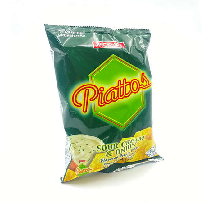 잭앤질 피아토스 양파맛 감자칩 85g, 10개