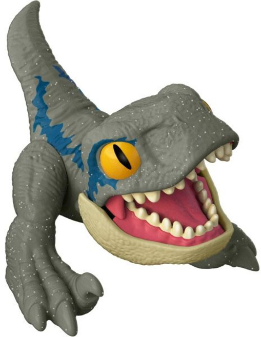 쥬라기 월드 언케이지드 벨로시랩터 블루 소형 HFR14 2791784, 1개